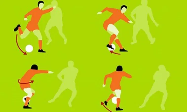 Các Kỹ Thuật Qua Người Đỉnh Cao Giúp Cầu Thủ Chiếm Ưu Thế Trên Sân